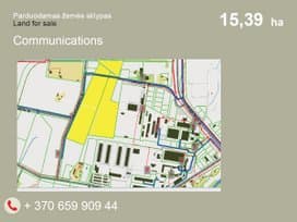 Land plot, 1539.0 m² - Pramonės, J. Janonio g.