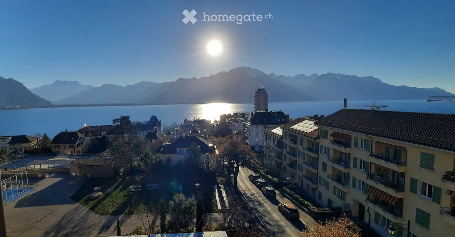 Vieille Ville de Montreux à louer magnifique 4.5 pièces