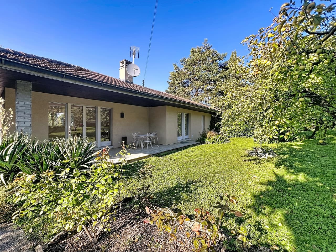 Magnifique maison familiale individuelle à Cointrin