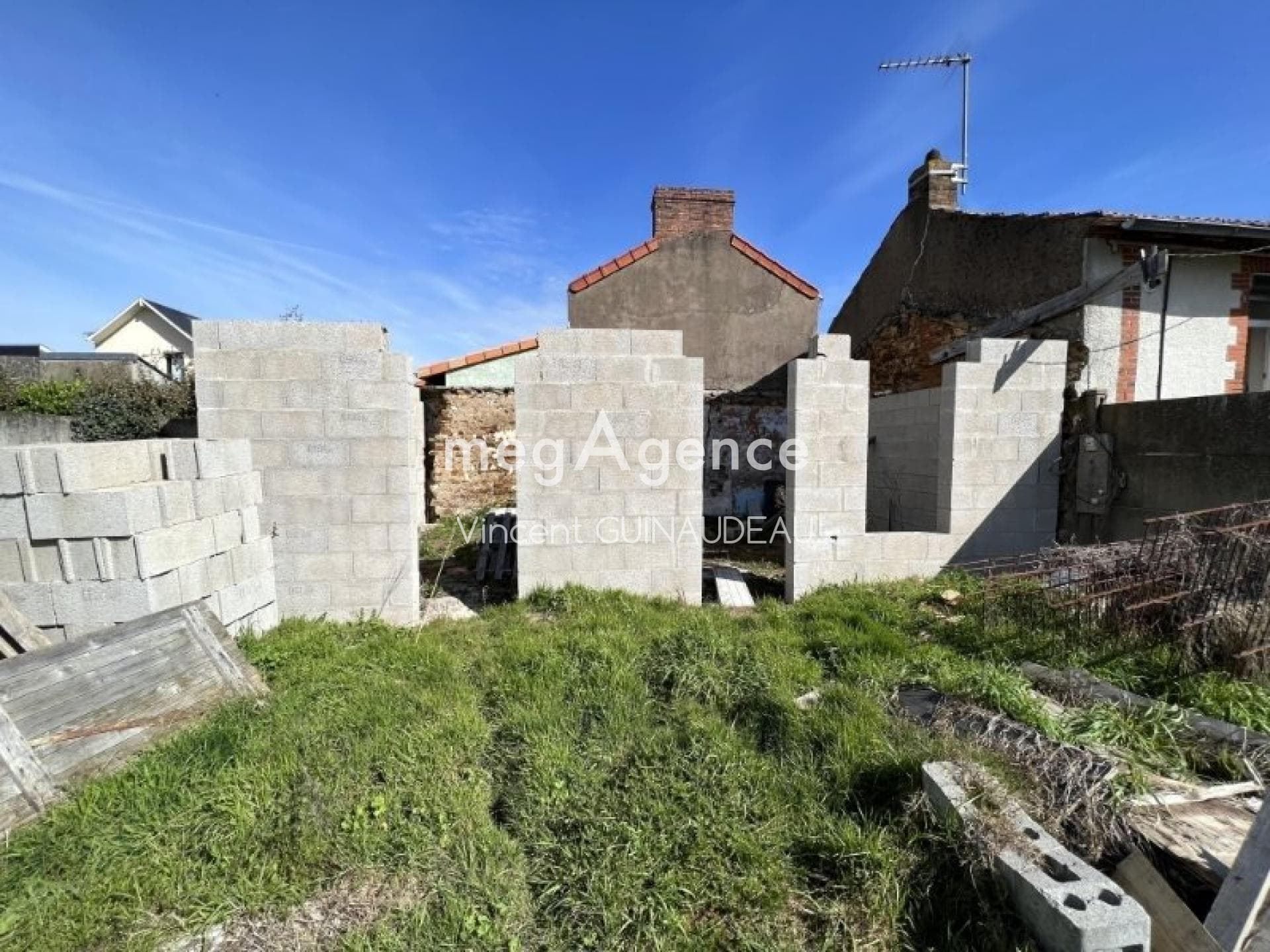 Maison en cours de construction