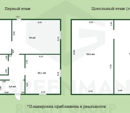 Продается участок 14,89 сот. с незавершенным капитальным строением в д. Прилесье, 8.7 км от МКАД.
