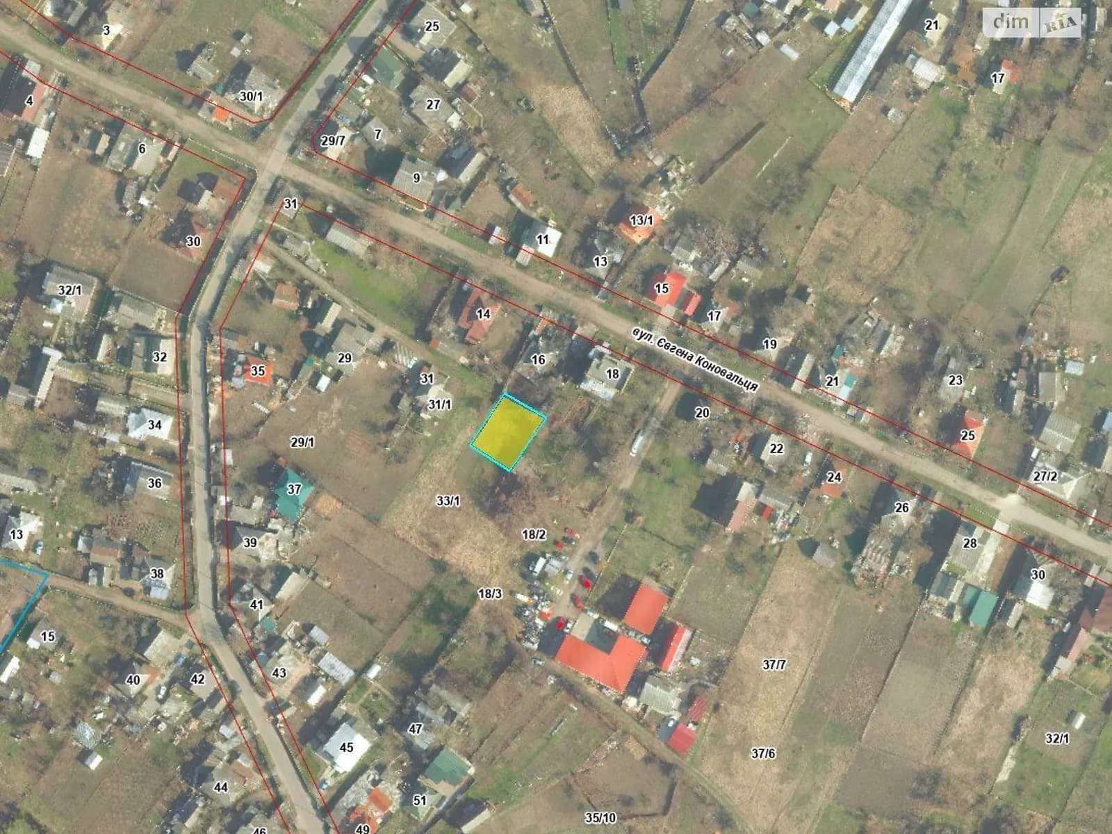 земельна ділянка, 3.5 м², Cherkasy
