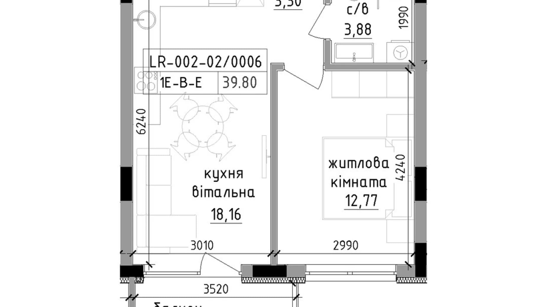 вул. Василя Гаджеги(Радіщева), 1