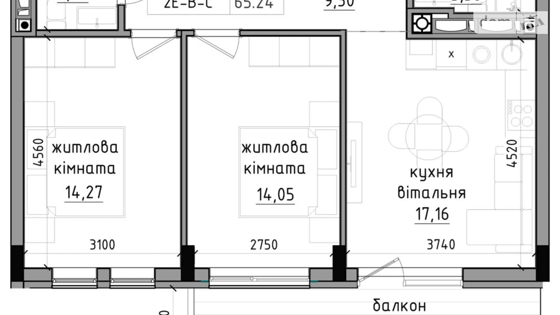 вул. Василя Гаджеги(Радіщева), 1