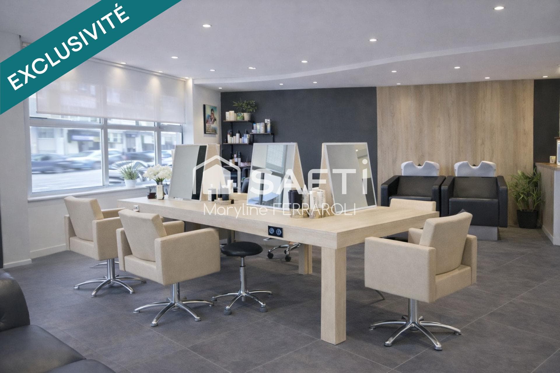 Salon de coiffure 64 m² – Strasbourg Esplanade / Forêt Noire