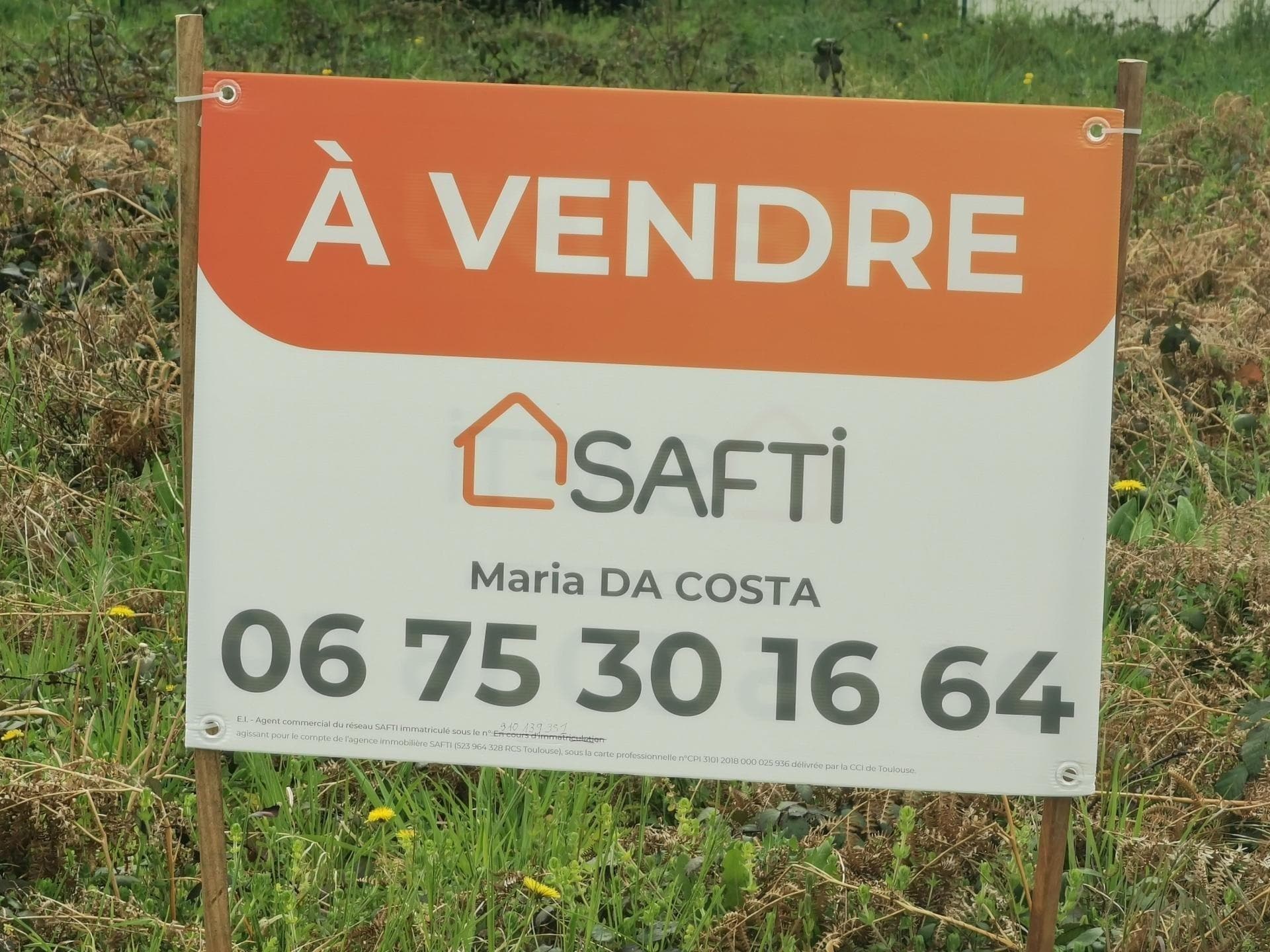 Vue dégagée et partielle sur les Pyrénées