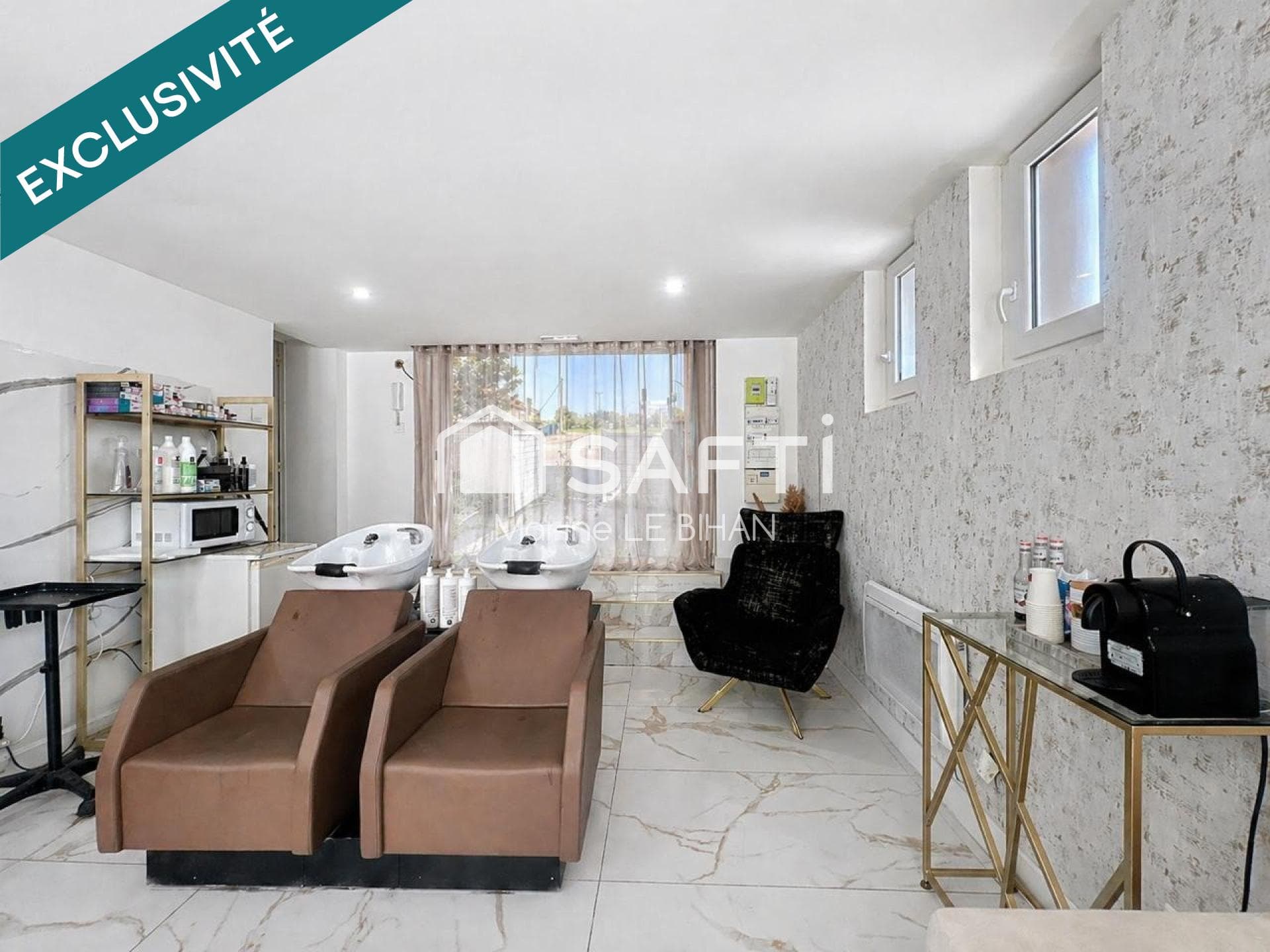 Salon de coiffure à saisir – belle opportunité