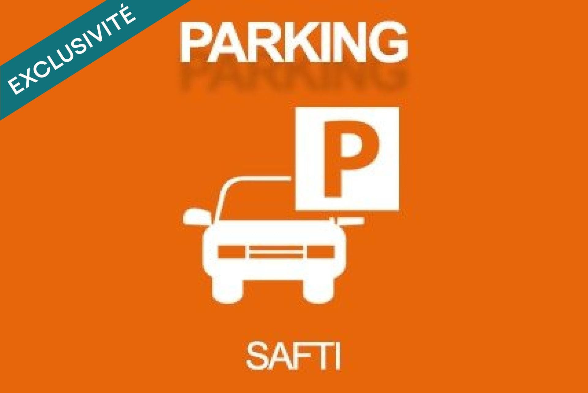 Nous vous proposons une place de parking  a la vente en extérieur.