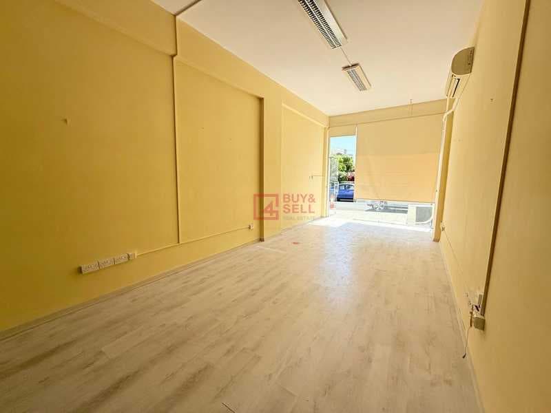 Spacious shop close to arch. makariou iii avenue
