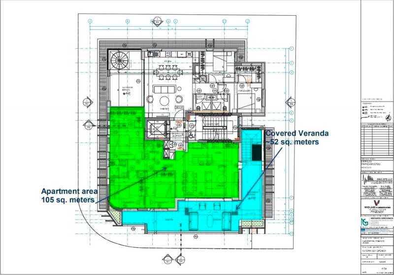 3-bedroom penthouse for sale