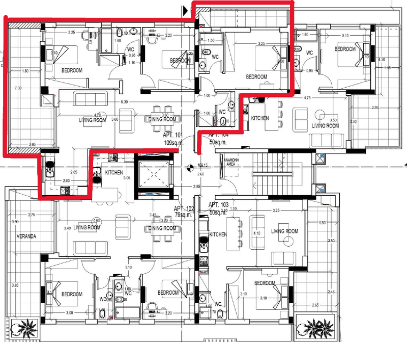 3-bedroom apartment for sale