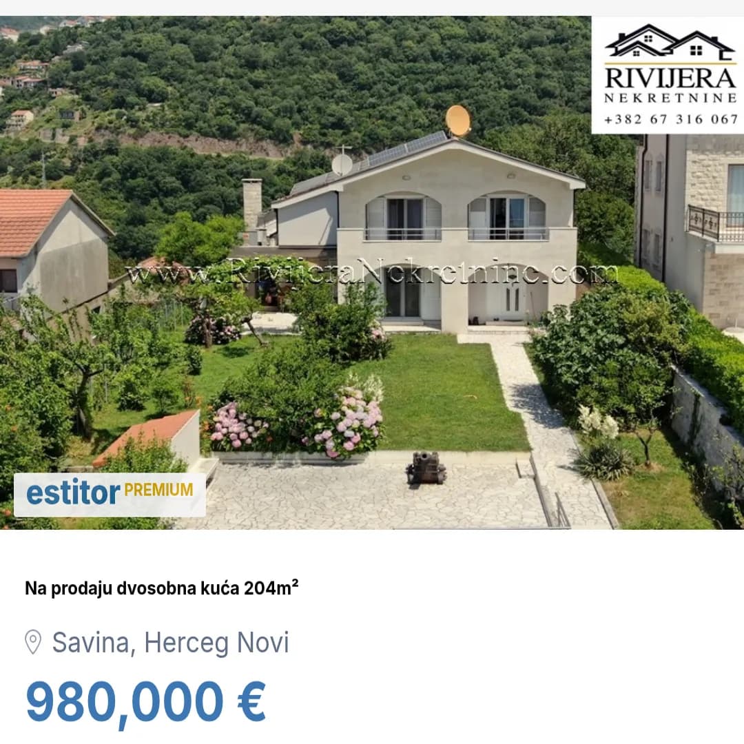 Luksuzna Vila Savina pogled na more