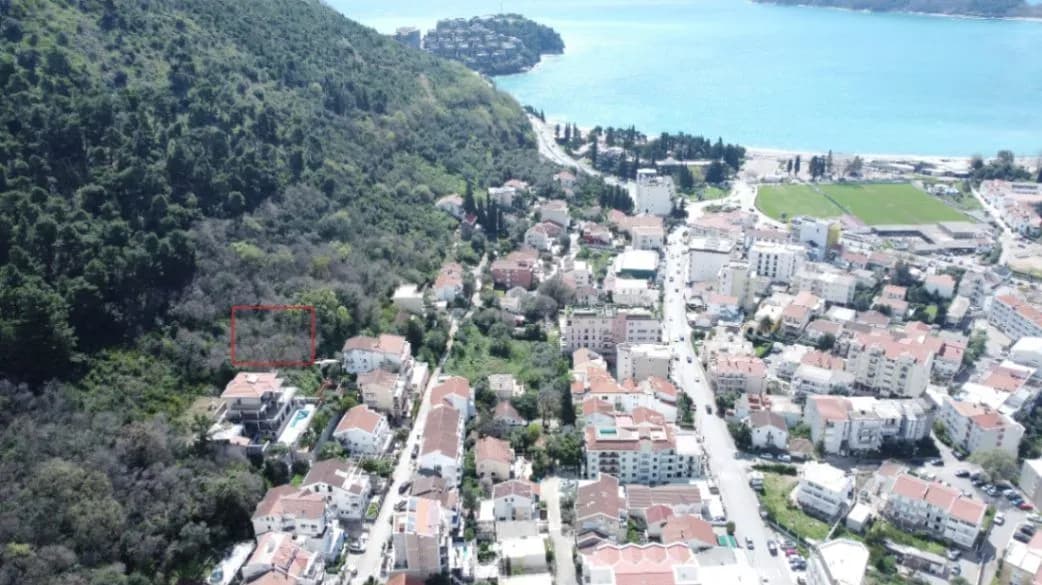 Urbanizovan plac na odličnoj lokaciji, Budva, Podkošljun