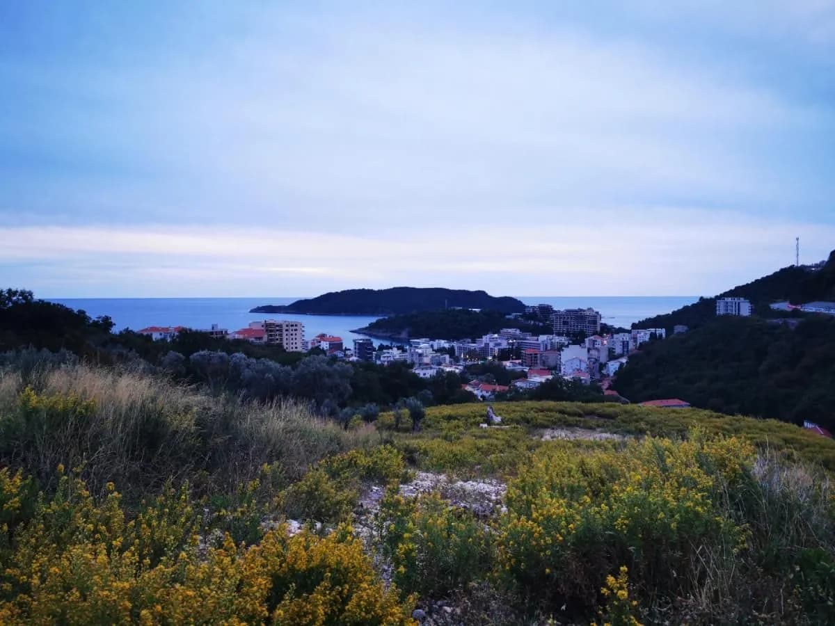 Sale of Building Land with Sea View, urbanized plot Bečići, Budva