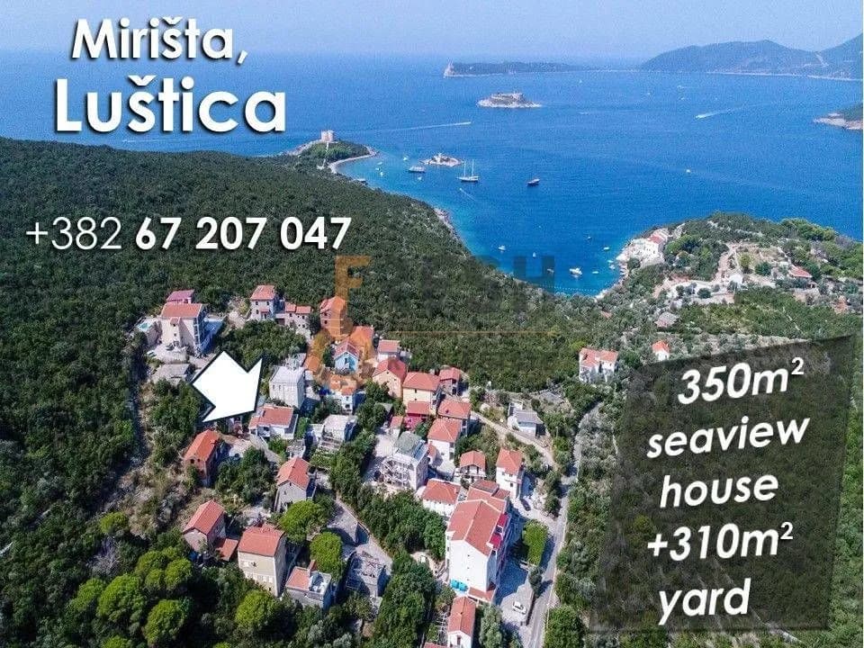 Kuća 350m2, tri etaže, pogled na more