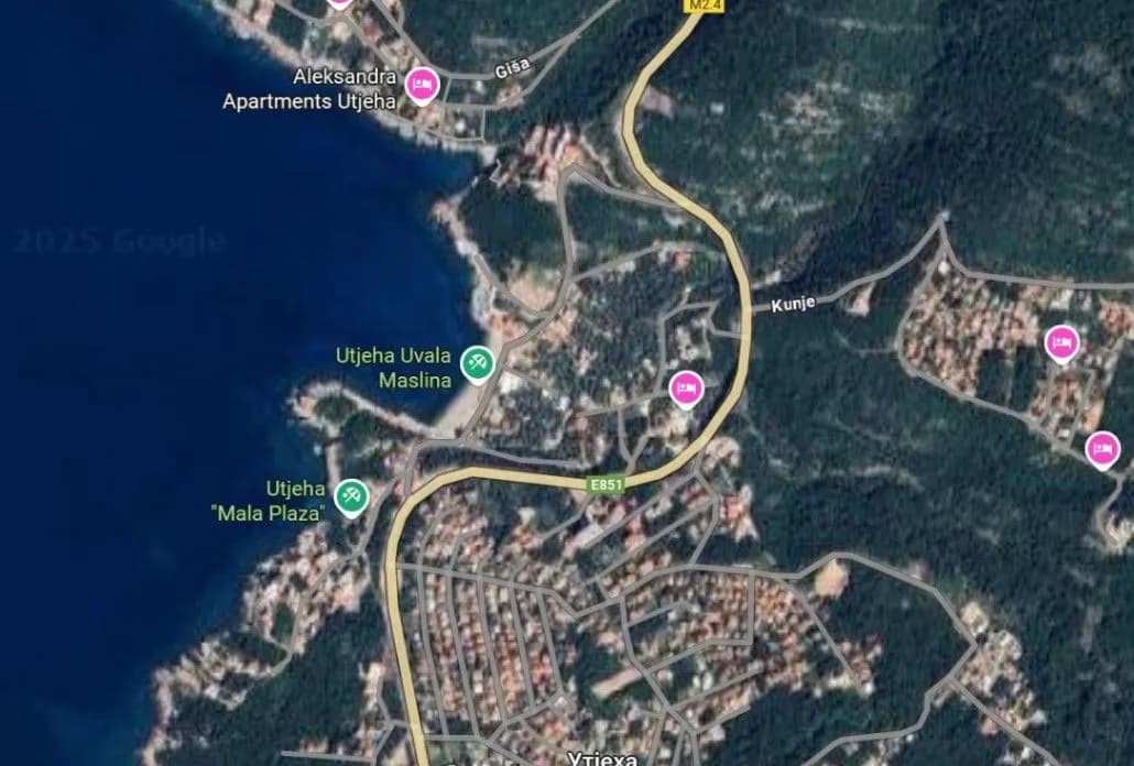Land Lot for Sale – 307 m² with Sea View, Utjeha,Bar