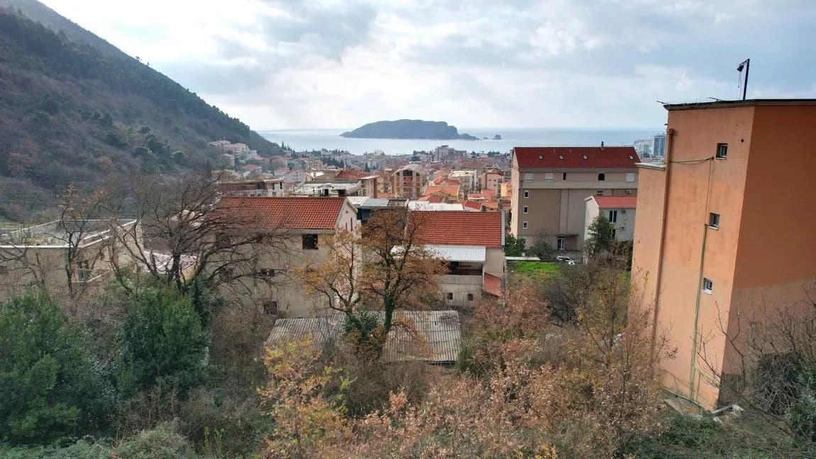 Plac s Pogledom na More na Prodaju Podkosljun, Budva