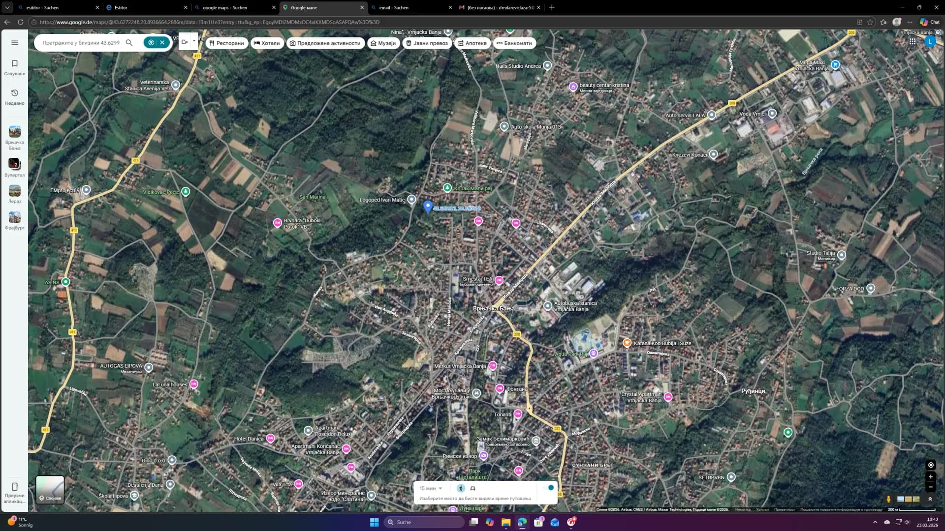 Prodaja, Zemljište, 3000m2, Centar, Vrnjačka Banja