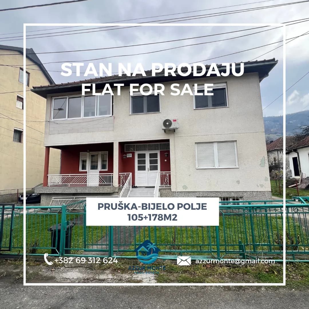 Prodaja, Stan, 105m2, Centar, Bijelo Polje