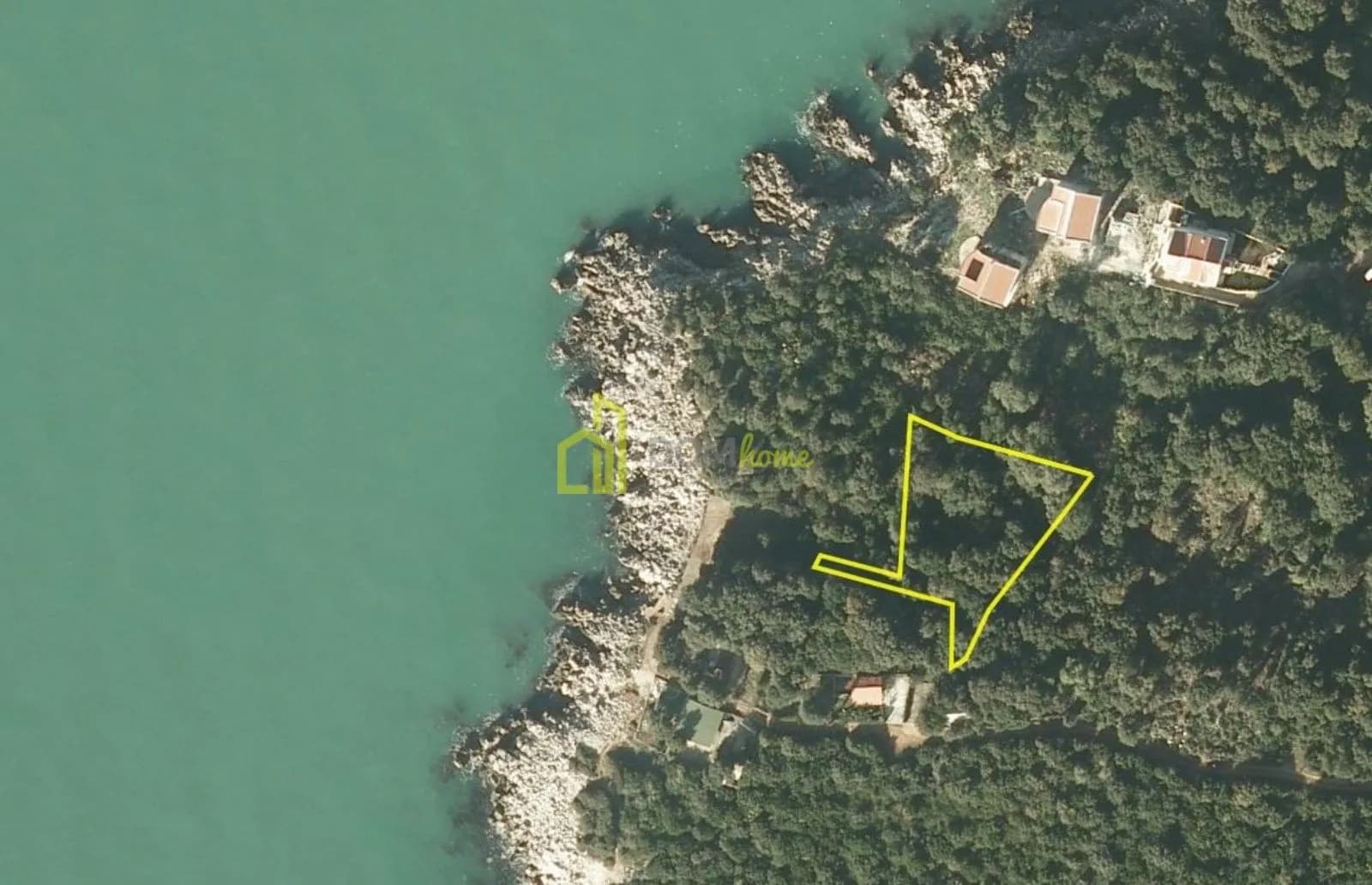 Urbanizovan plac 1250m2, Utjeha - Prodaja