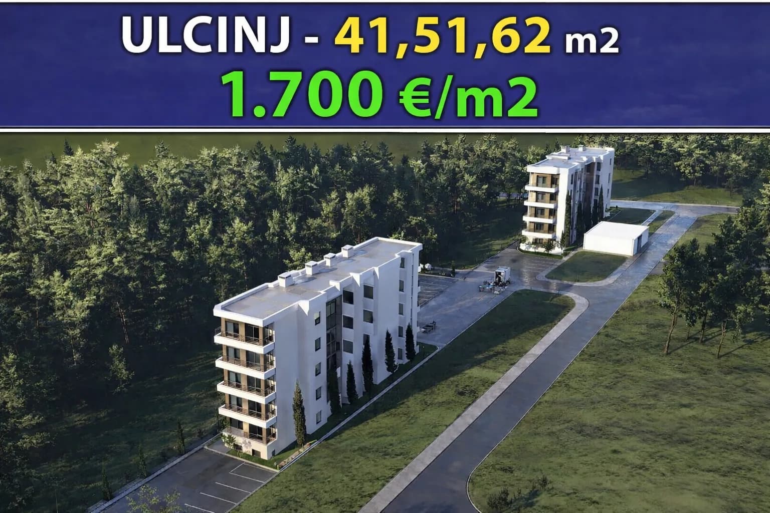 Prodaja, Stan, 50m2, Velika Plaža, Ulcinj