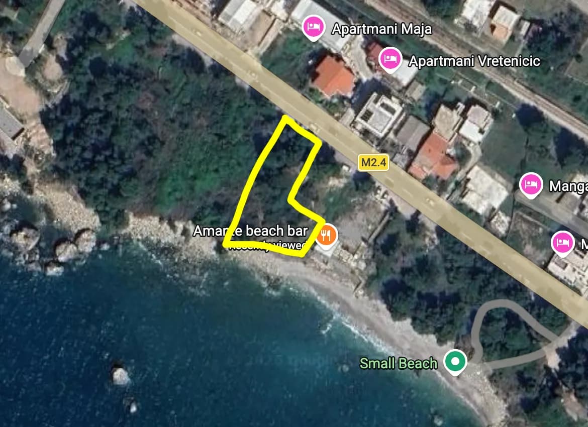 Prodaja, Zemljište, 1100m2, Šušanj, Bar