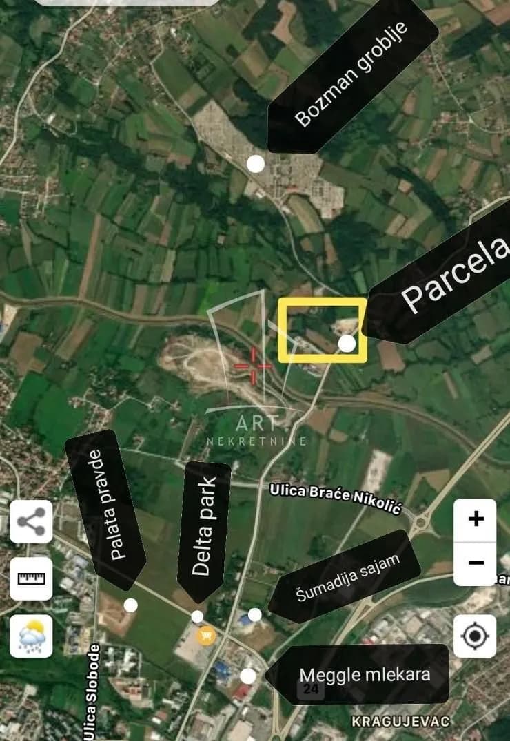 Prodaja, zemljište 5100 m2, Šumadija Sajam, Kragujevac, Kragujevac