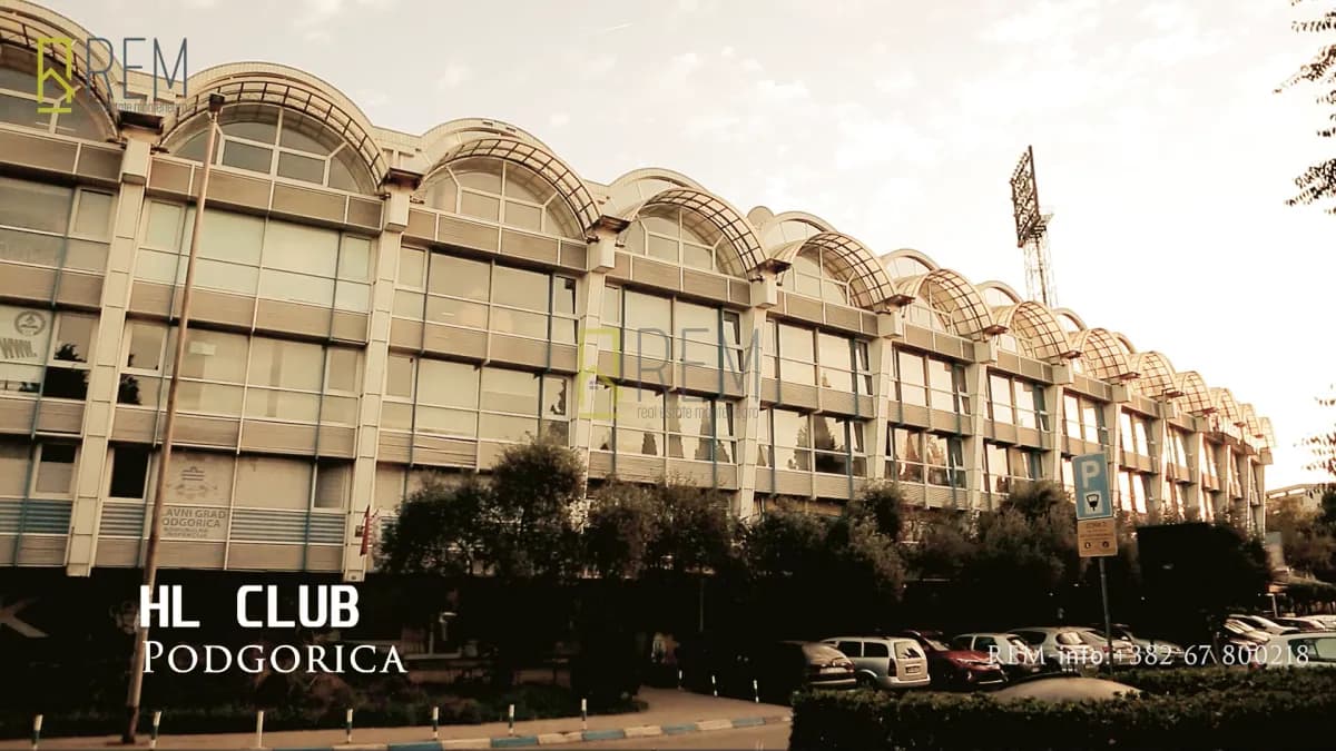 Prodaja - Poslovni prostor 1.343m2, Stadion Podgorica