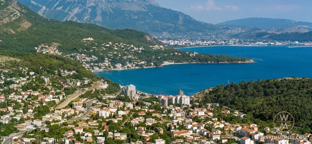 Urbanizovan plac 2544m2 iznad magistralnog puta Sutomore-Čanj,opština Bar.