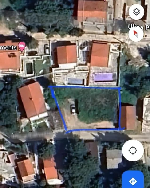 Land plot with sea view in the Bar