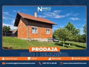 KUĆA - DOBOJ - RITEŠIĆ - 118 m2