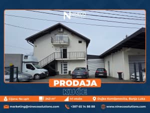 KUĆA - REBROVAC - BANJA LUKA - 243 m2
