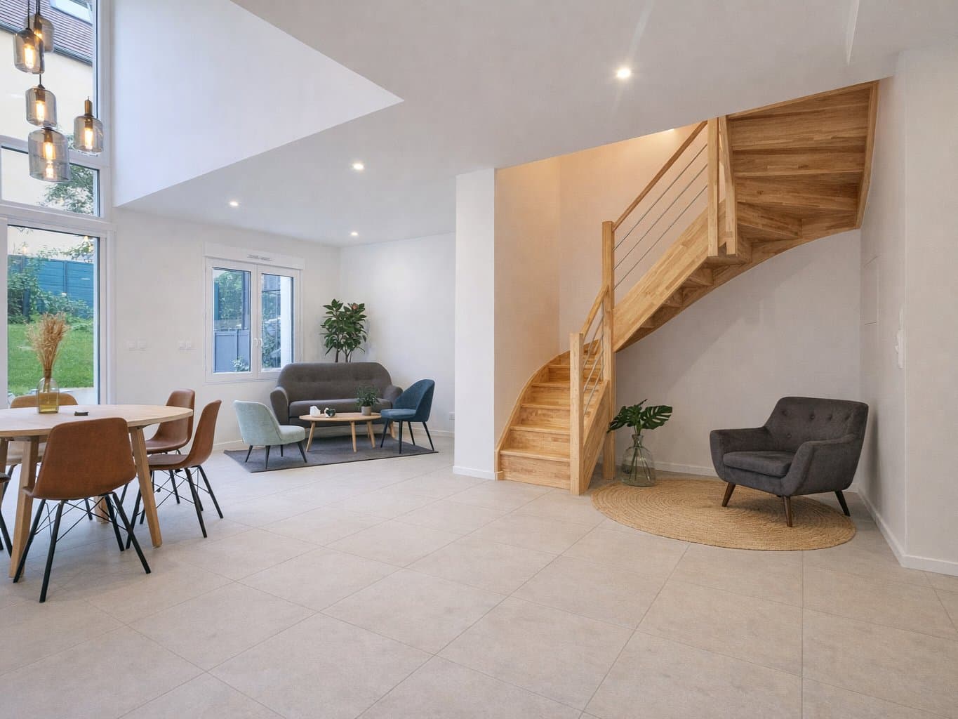 Maison 5 pièces - 133 m² - terrasse, jardin, dépendance, 2 emplacements de stationnement
