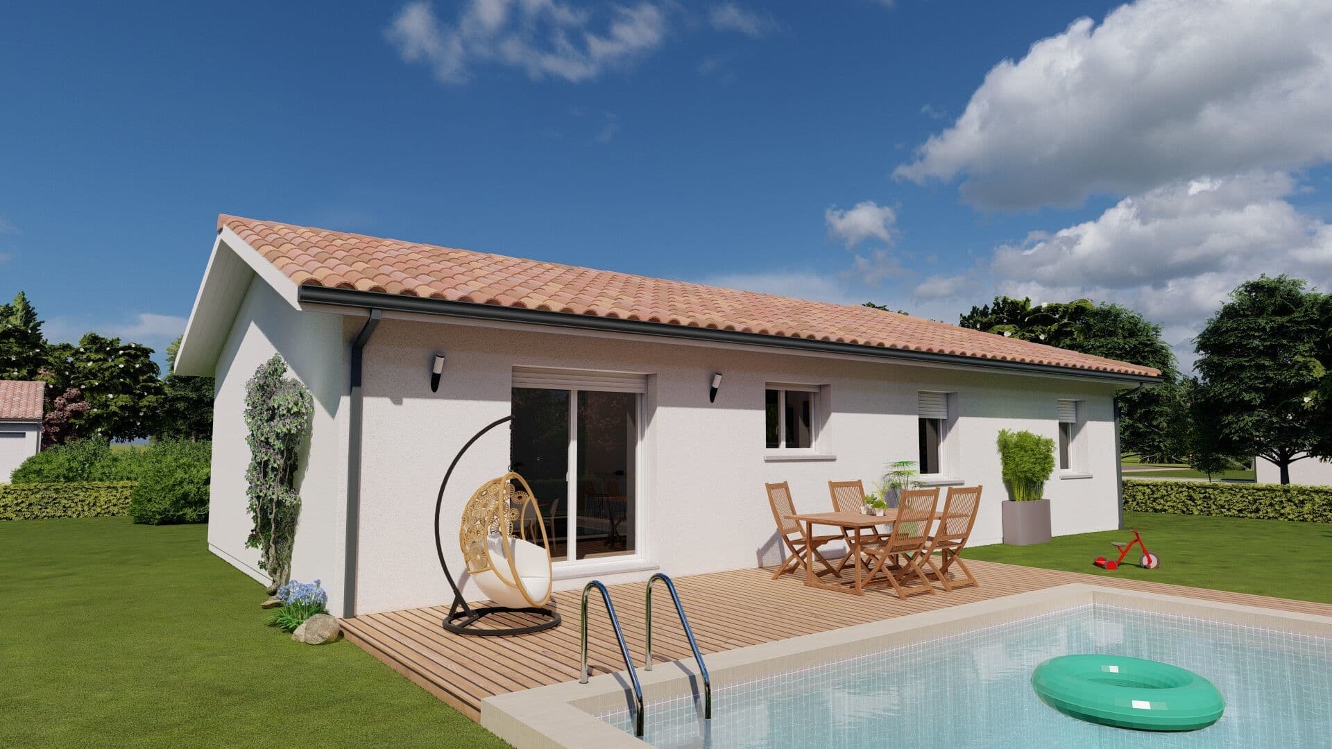 PROJET DE CONSTRUCTION - maison neuve en L