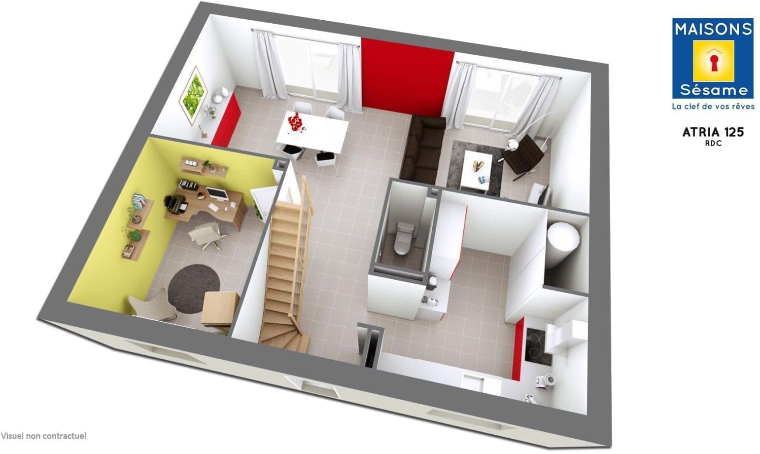 Projet de construction d'une maison 122 m² avec terrain à BRUNOY (91)