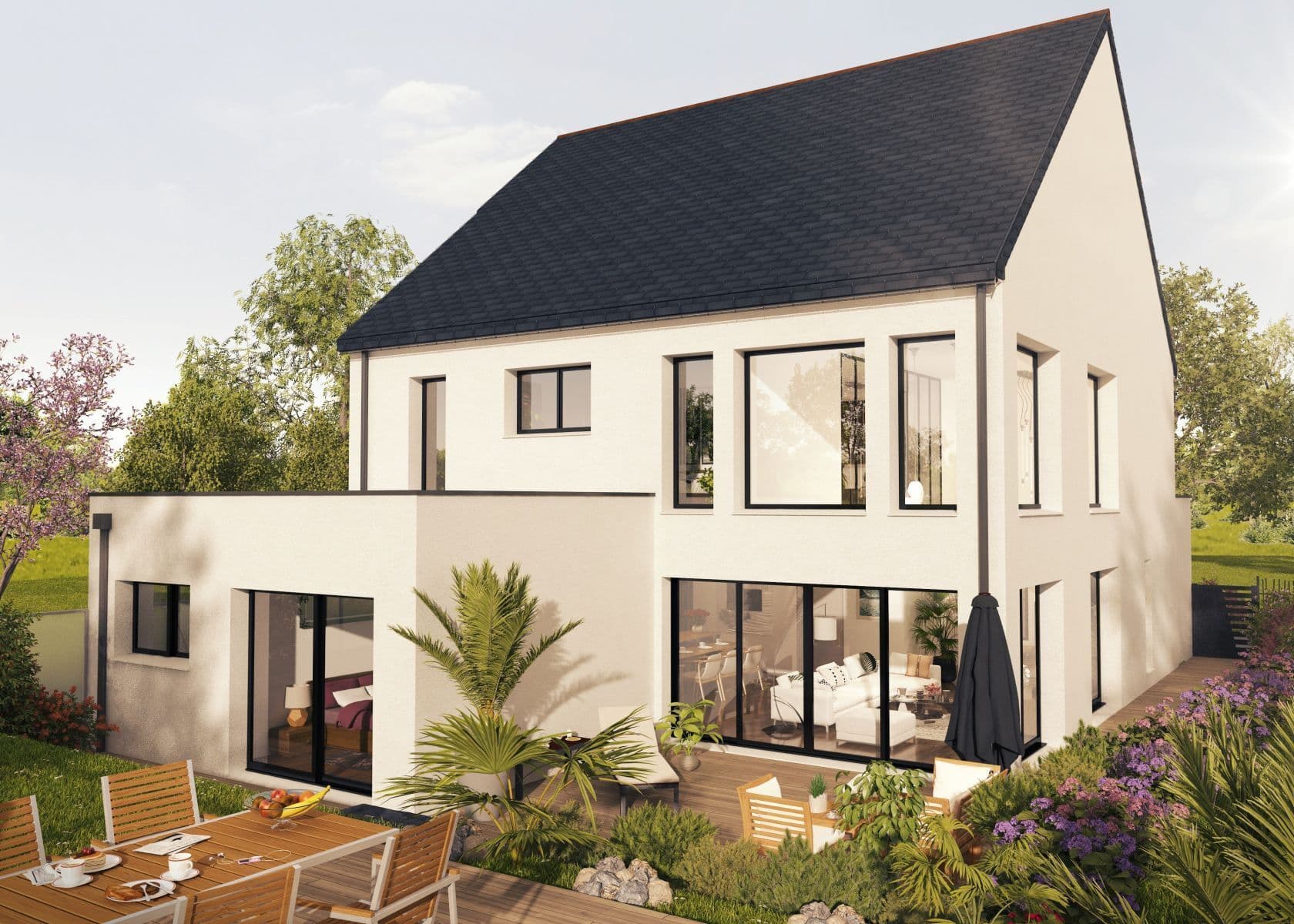Projet de construction d'une maison 182 m² avec terrain à CESSON-SEVIGNE (35)