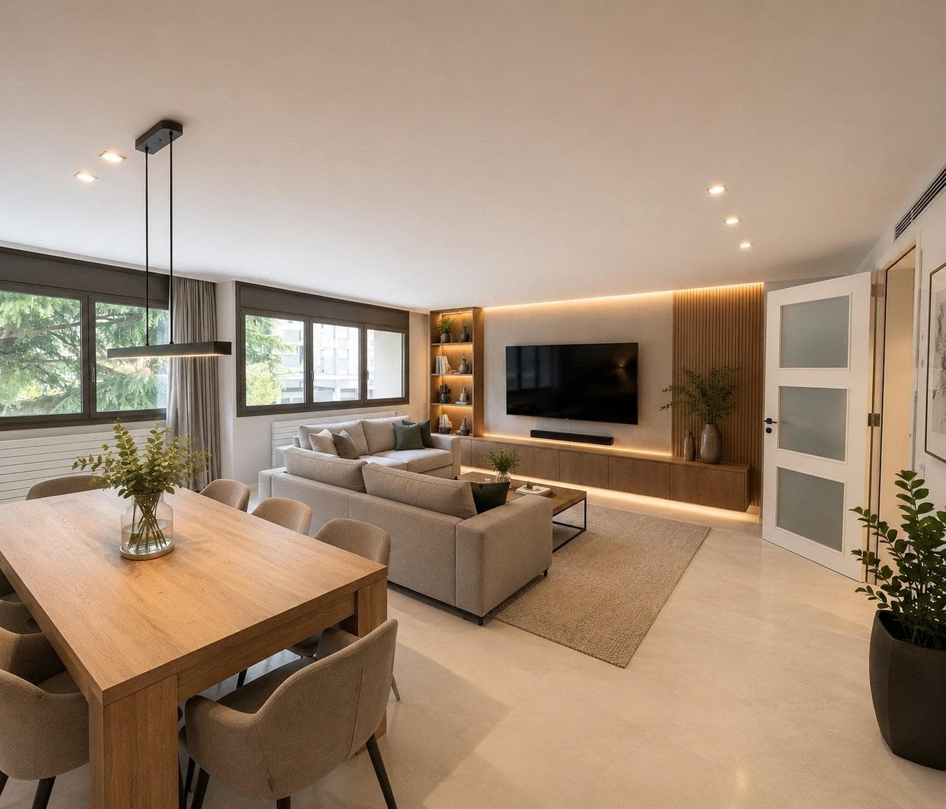 PISO CÉNTRICO Y EXCLUSIVO EN ESCALDES, TRES HABITACIONES, DOS PLAZAS DE PARKING Y TRASTERO
