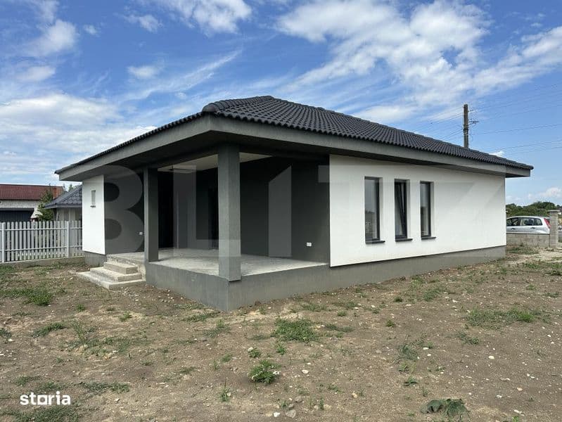 Casa plan parter, 125 mp utili, 450 mp teren, zona Lazuri