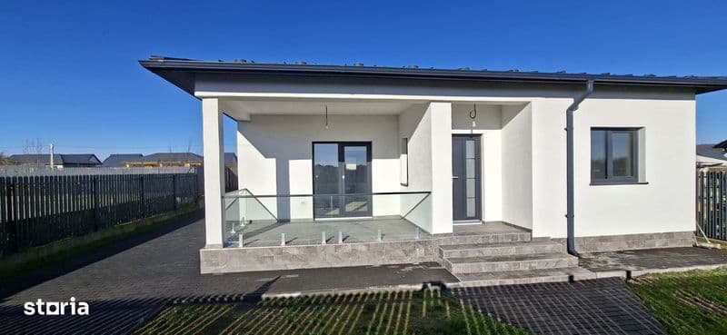 Hemeius-casa noua parter-82 mp utili-teren 270 mp - apa - curent - gaz