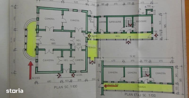 Ultracentral, 920 mp teren cu vila /casă 350 mp