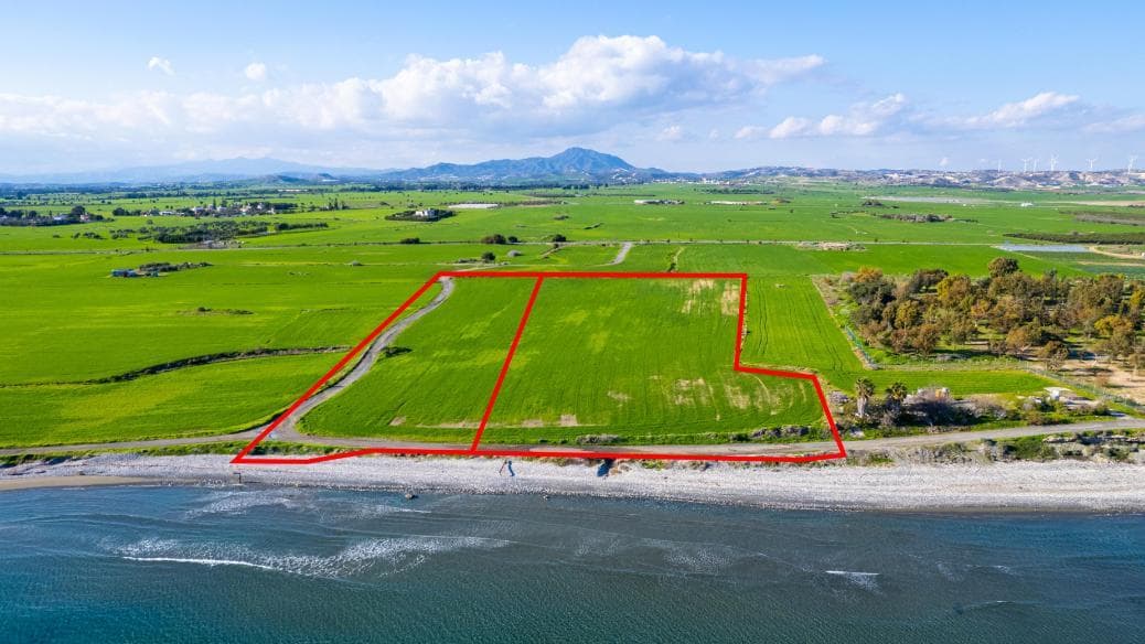 Seafront touristic fields in Softades, Larnaca