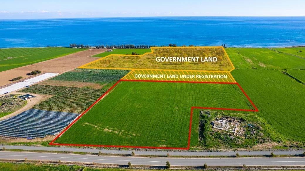 Touristic field in Softades, Larnaca