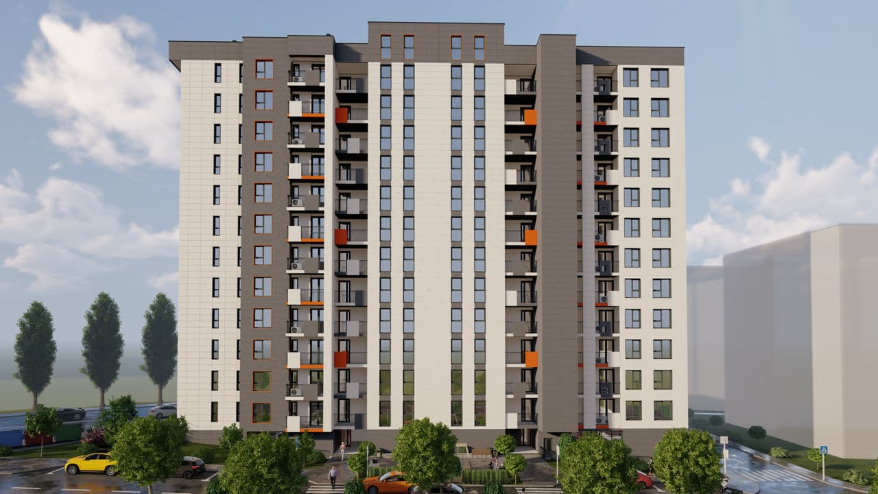 Apartament cu 3 camere, 82 m², 7 etaj