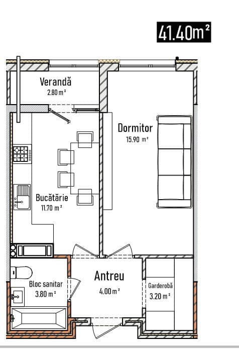 Apartament cu 2 camere,  Centru,  Ghidighici,  Chișinău mun.