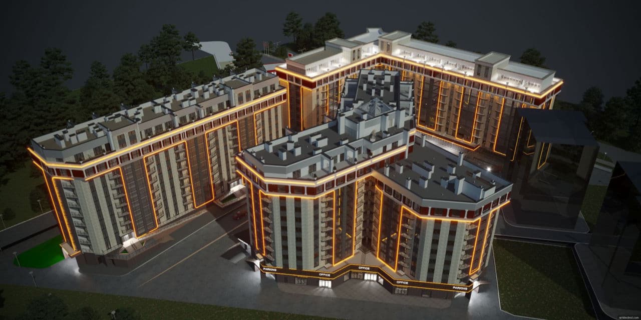 Apartament cu 2 camere, 79 m², 9 etaj