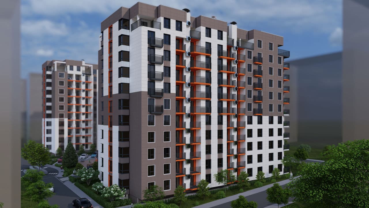 Apartament cu 3 camere, Durlești, Chișinău, Chișinău mun.