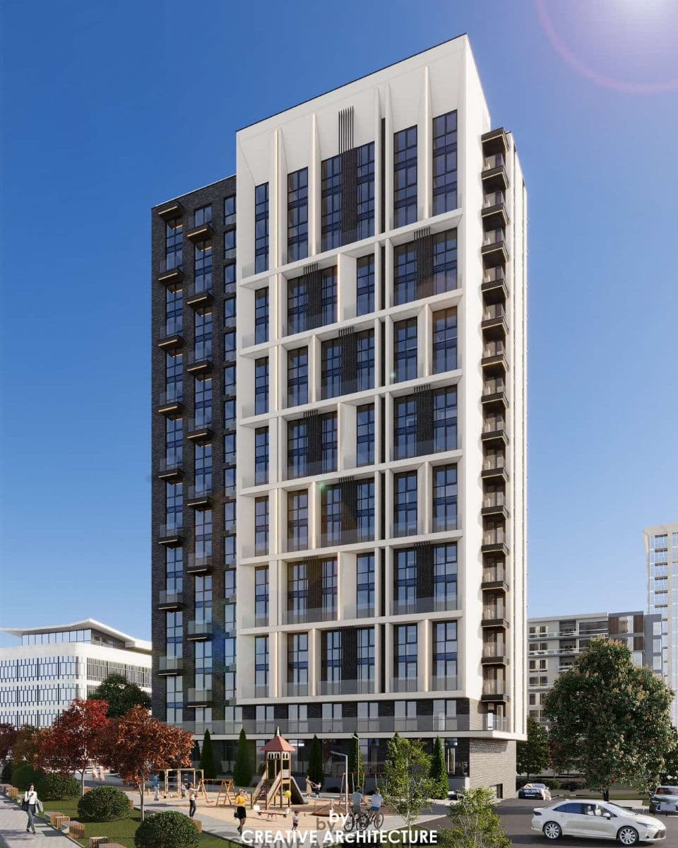 Apartament cu 1 cameră, 43 m², 5 etaj
