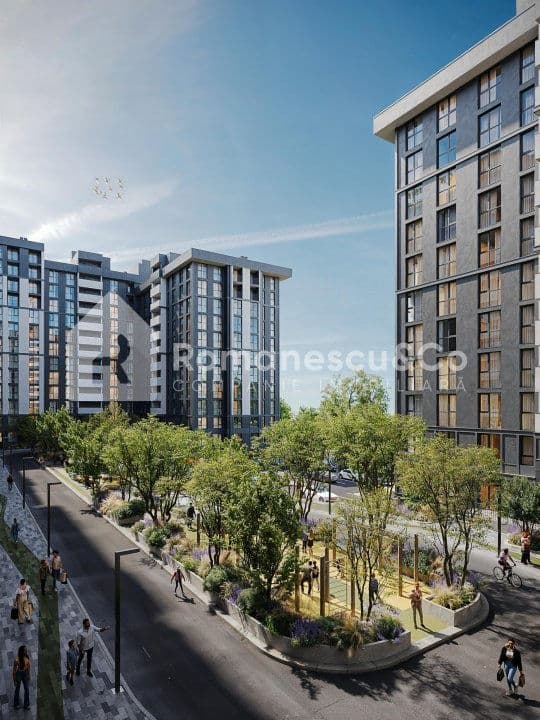 Apartament cu 1 cameră, 45 m², 7 etaj