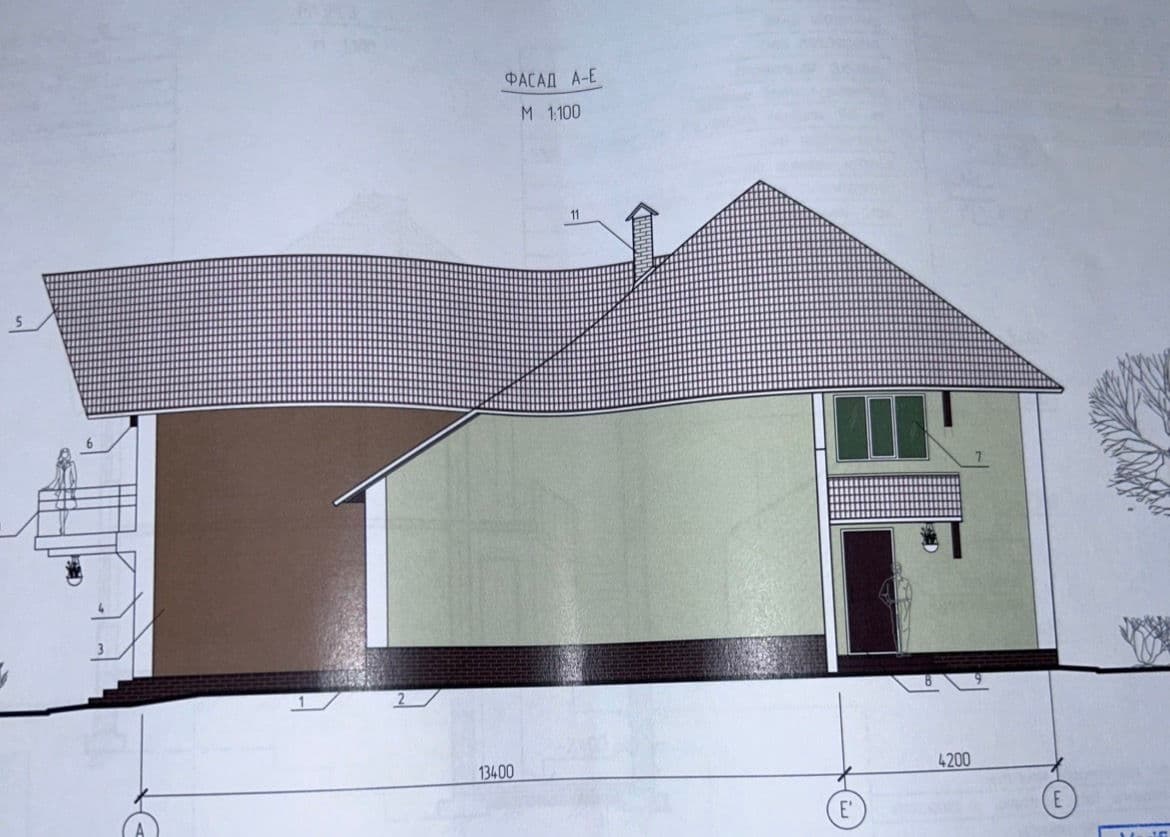 Townhouse, 300 m², Bălți