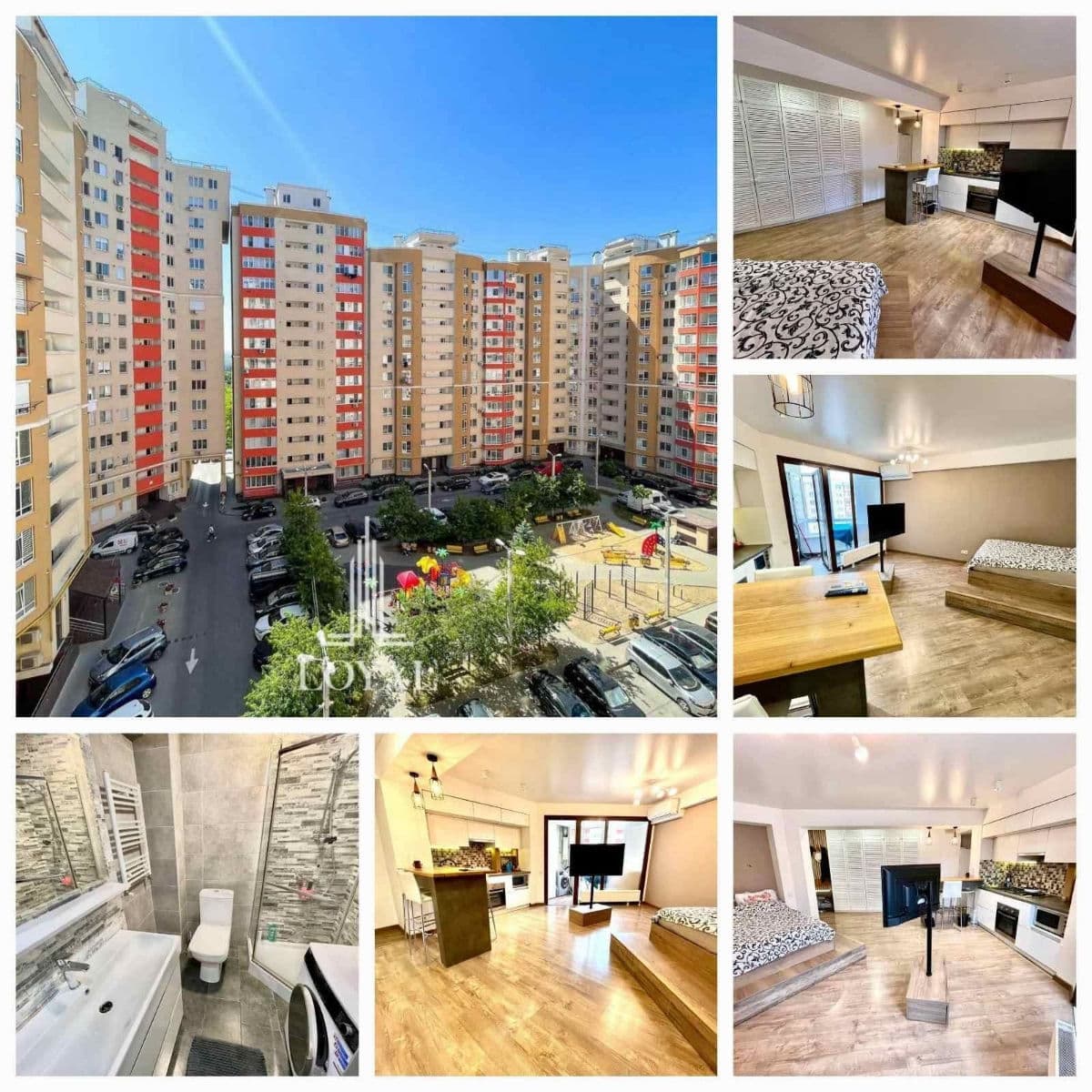Apartament cu 1 cameră, 37 m², 9 etaj